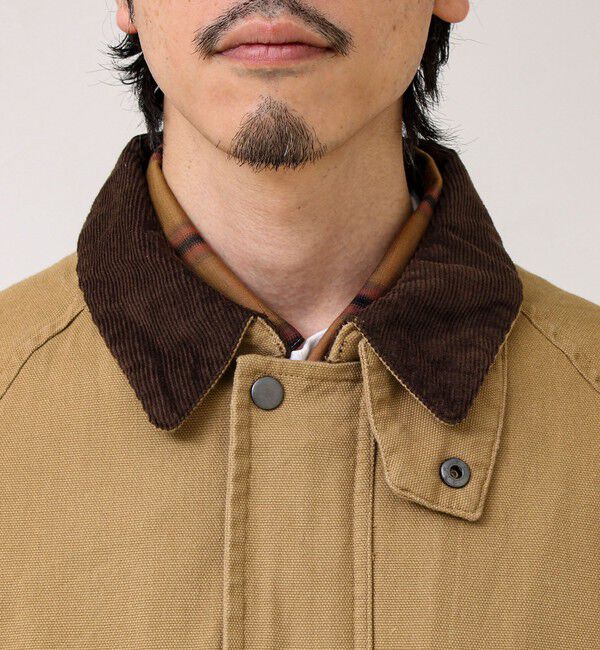 GLOSTER「【ダック地/デニム】衿コール カバーオール」|その他|