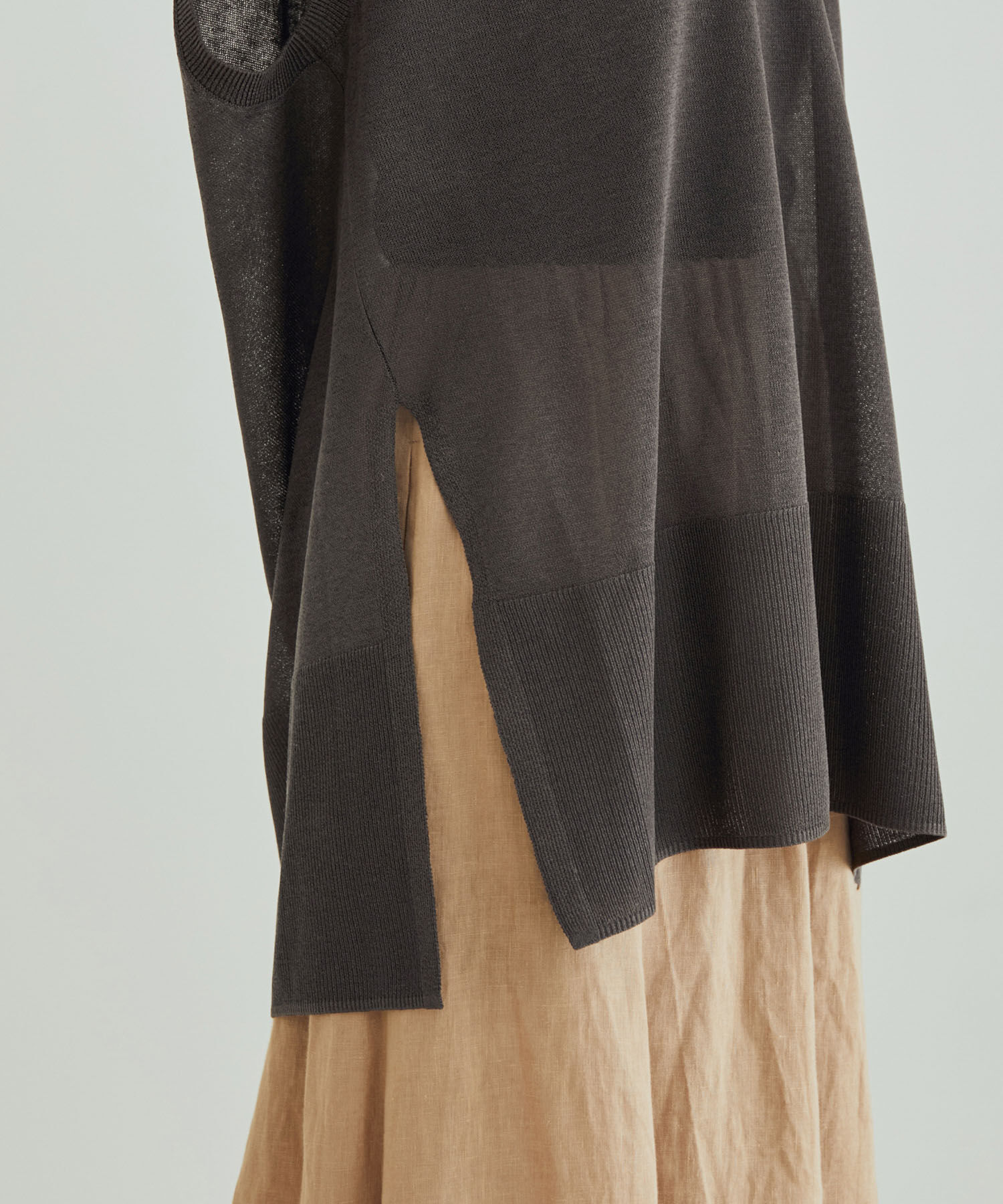 SALON adam et rope'「【セットアップ対応】セーラーカラーシアーベスト」|ベスト・ジレ|