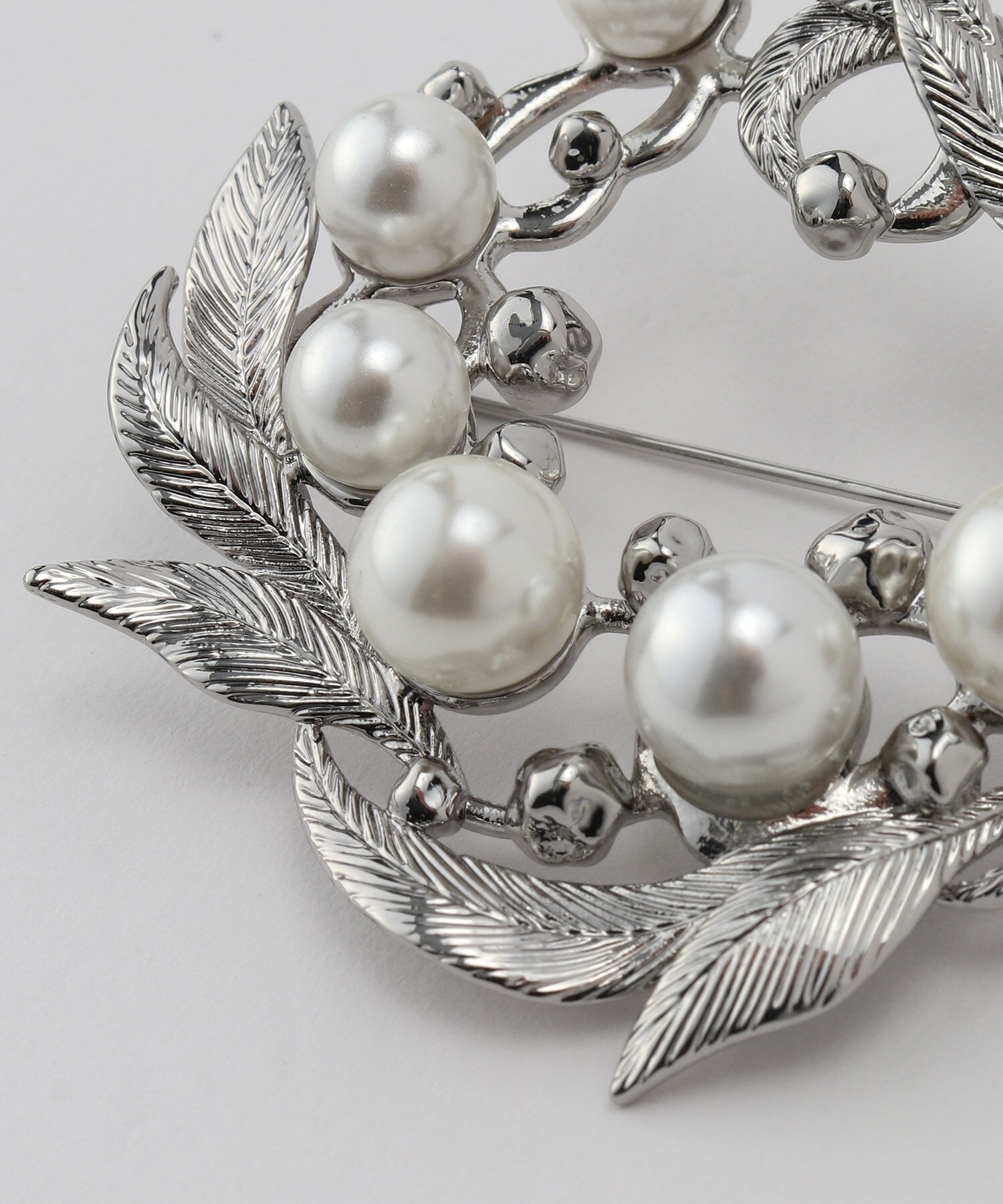 ROPE「パールサークルモチーフブローチ【セレモニー対応】」|その他|