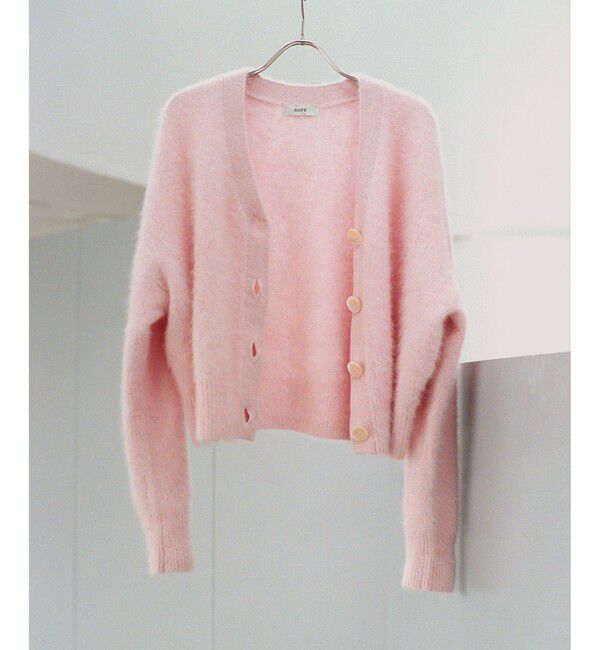 ROPE「フォックスカシミヤニットカーディガン/イージーケア・アンサンブル対応」|カーディガン|