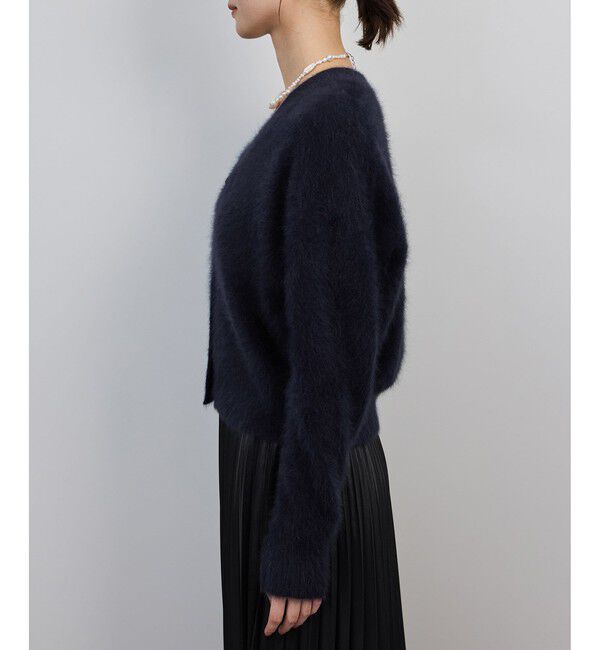 ROPE「フォックスカシミヤニットカーディガン/イージーケア・アンサンブル対応」|カーディガン|