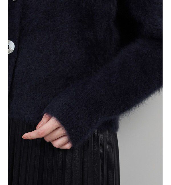 ROPE「フォックスカシミヤニットカーディガン/イージーケア・アンサンブル対応」|カーディガン|