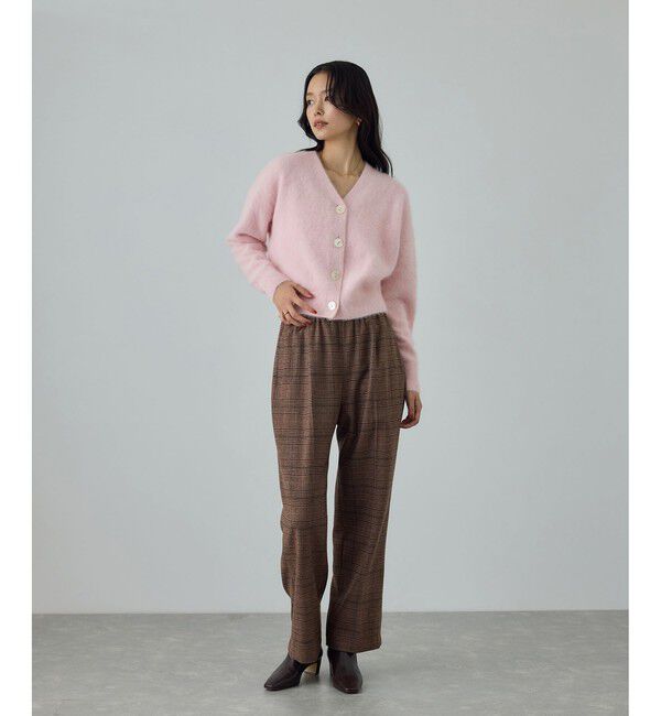 ROPE「フォックスカシミヤニットカーディガン/イージーケア・アンサンブル対応」|カーディガン|