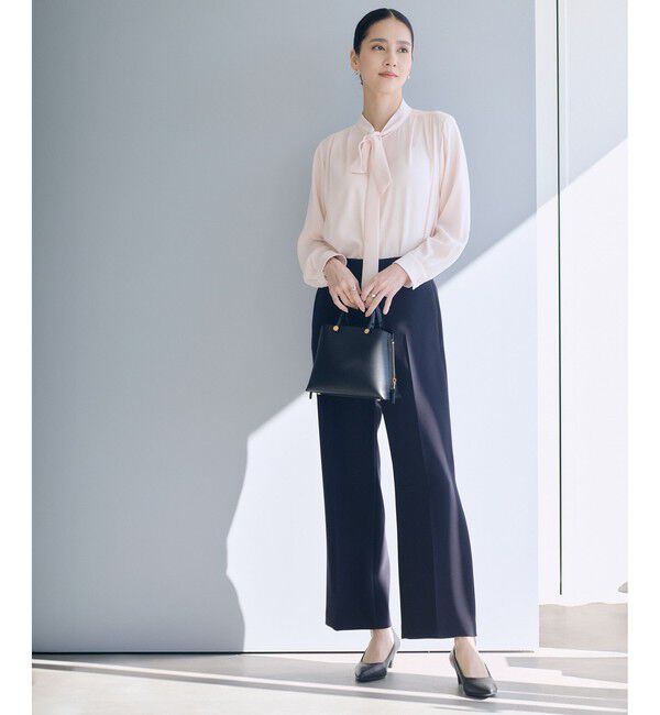 ROPE「ボウタイブラウス/イージーケア・26SS」|シャツ・ブラウス|