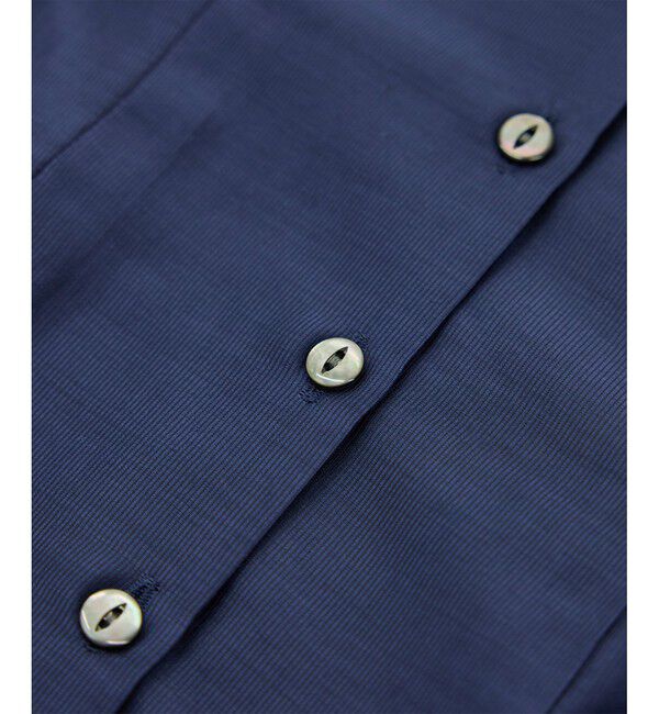 ROPE「【洗える】パフスリーブシアーペプラムブラウス」|シャツ・ブラウス|