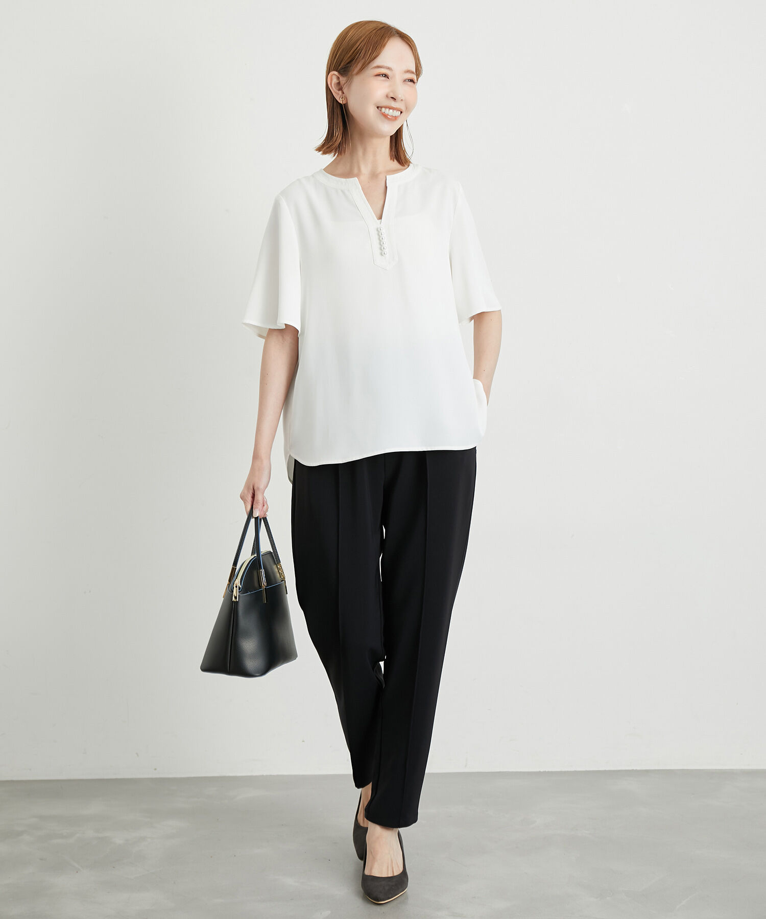 Rope&rsquo;Picnic「ステファニージョガーパンツ」|チノ|