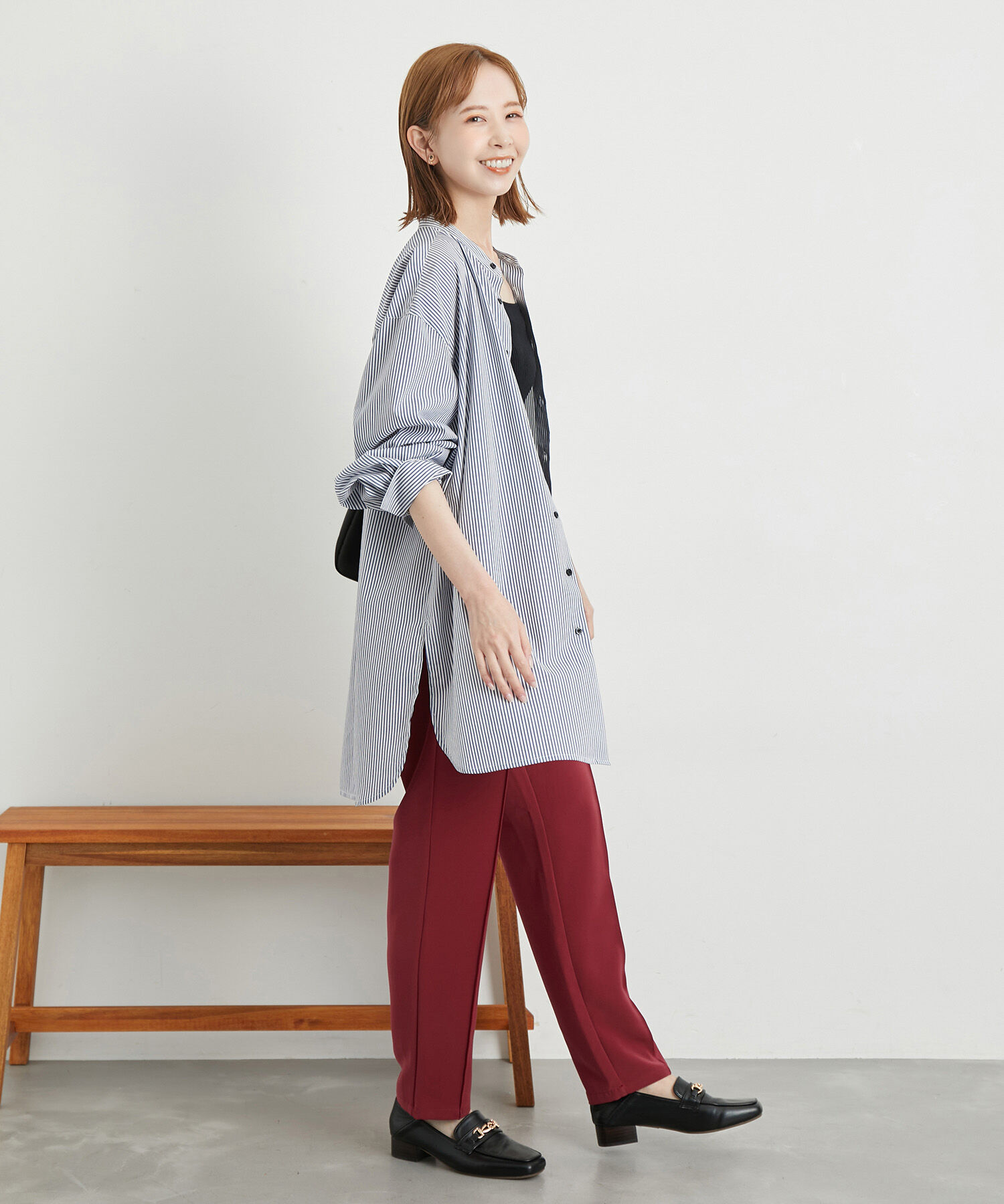 Rope&rsquo;Picnic「ステファニージョガーパンツ」|チノ|