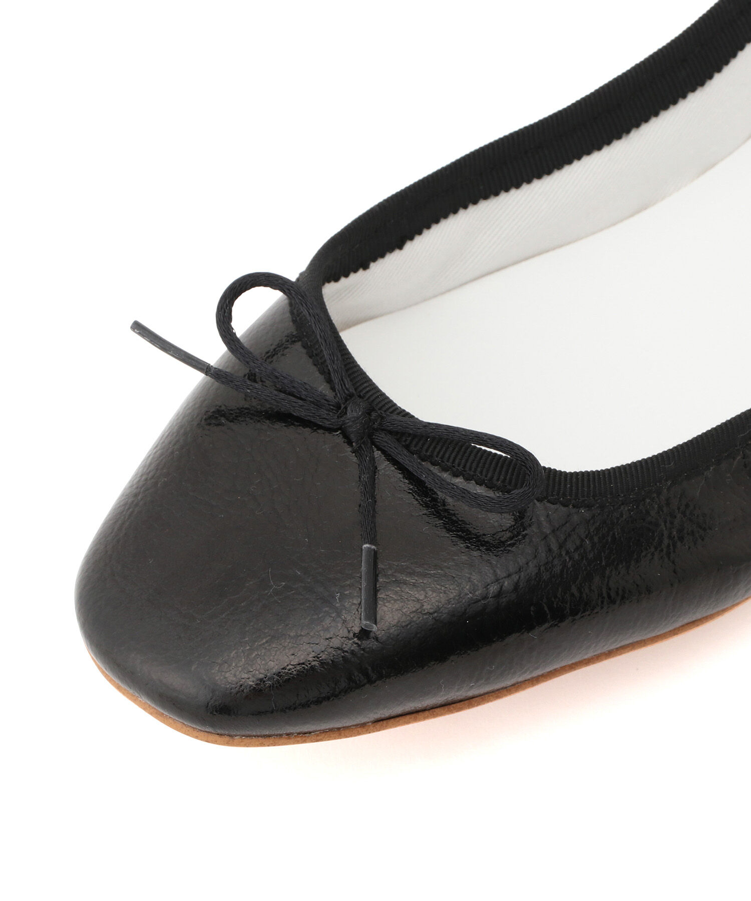 ADAM ET ROPE'「【サステナブル】メタリックバレエ」|バレエシューズ|