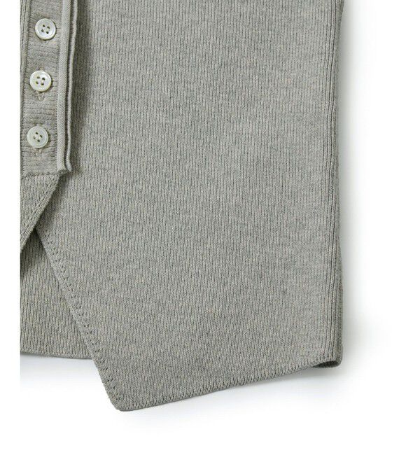 ADAM ET ROPE'「フルニードルニットジレ」|ベスト・ジレ|