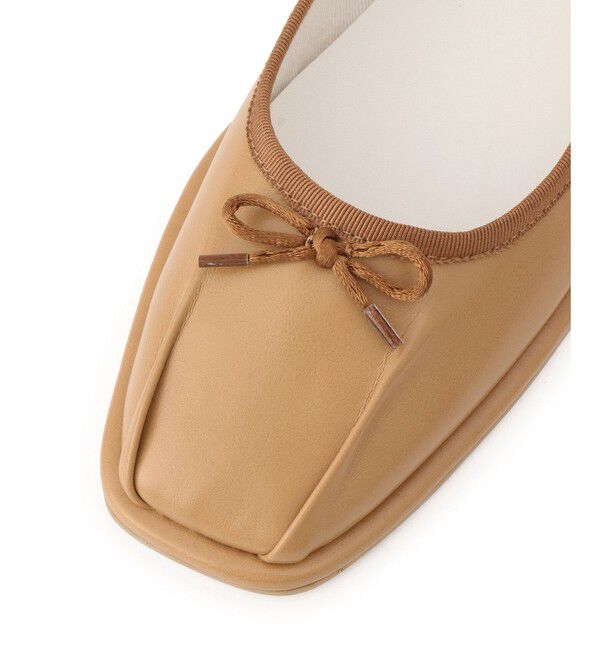 ADAM ET ROPE'「タックバレエシューズ」|バレエシューズ|