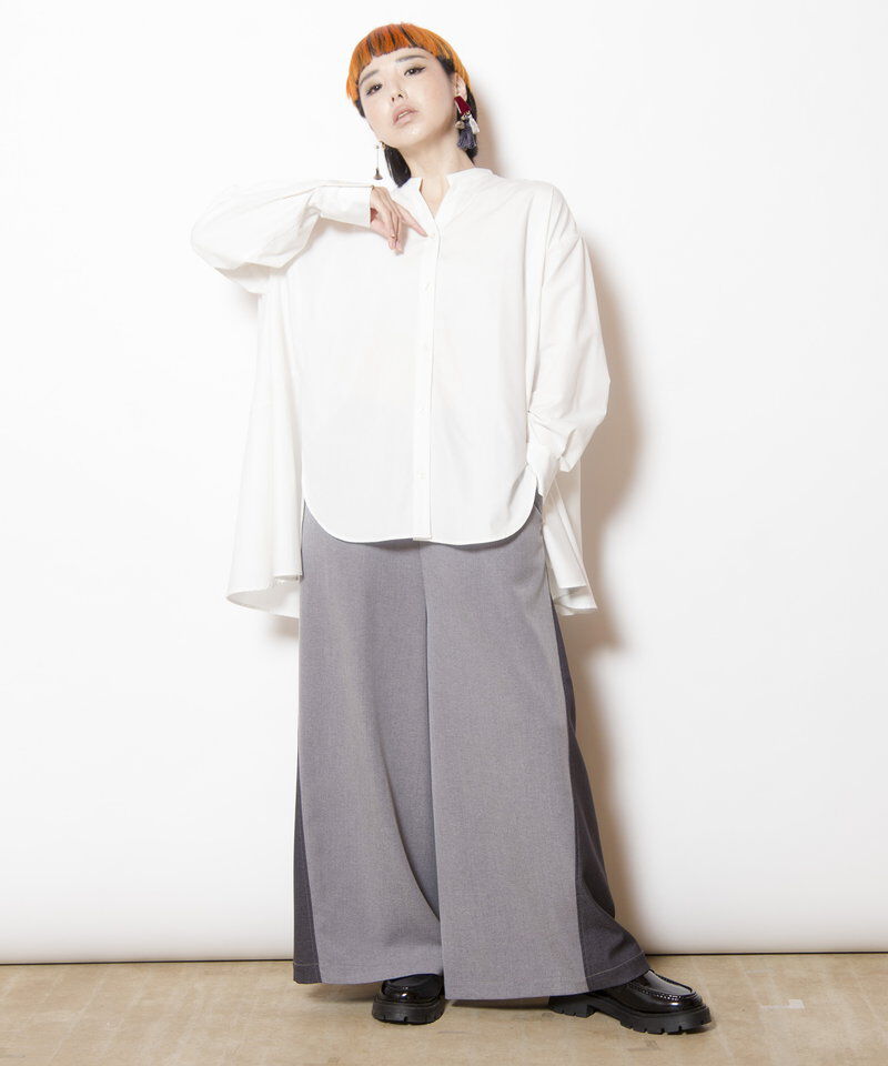  「バックフレアーブラウス」|シャツ・ブラウス|