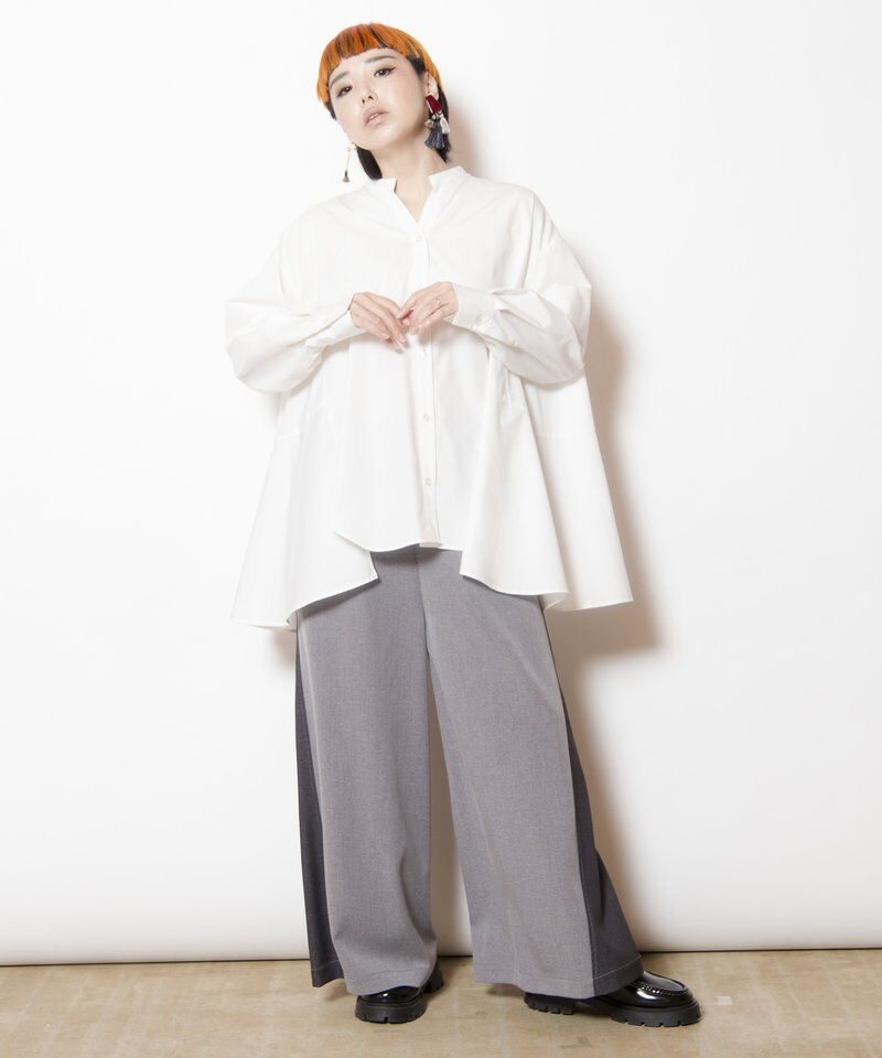  「バックフレアーブラウス」|シャツ・ブラウス|