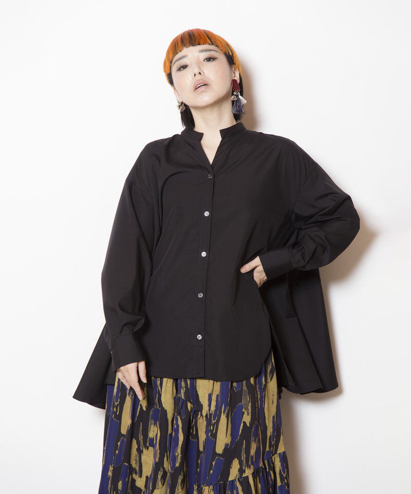 「バックフレアーブラウス」|シャツ・ブラウス|