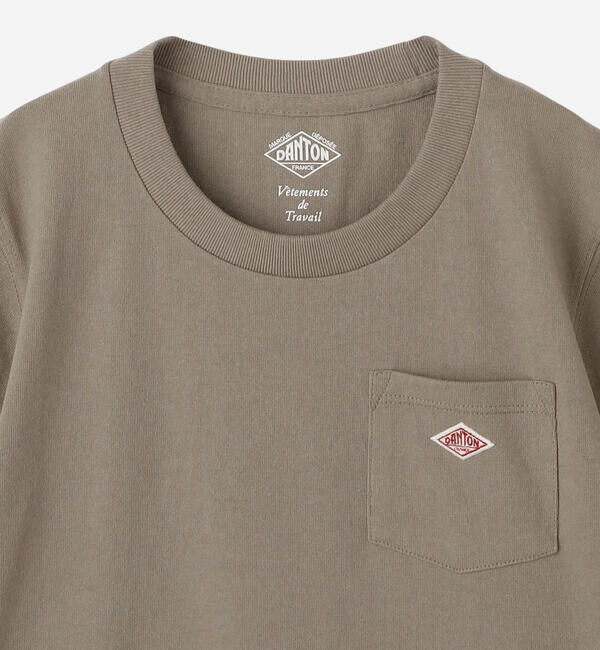 DANTON「DANTON | キッズ ポケットTシャツ SOLID」|その他|