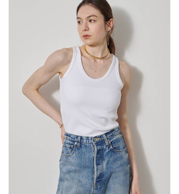  「ヴィンテージテレコタンク」|Tシャツ・カットソー|オフホワイト