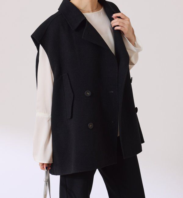  「リバーオーバーミドルベスト」|ベスト・ジレ|