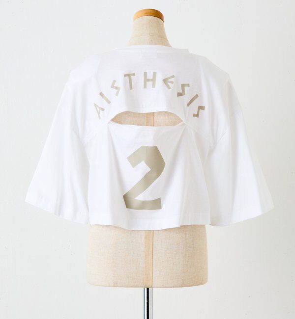  「【CEPIE./セピエ】バックプリントポンチョTシャツ」|Tシャツ・カットソー|ホワイト