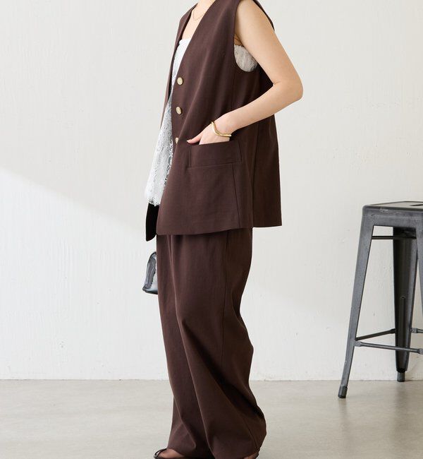  「シェルタリングジレ」|ベスト・ジレ|