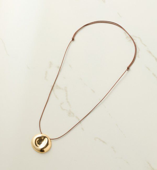  「【PAPILLONNER/パピヨネ】ラウンドコードネックレス」|リング|