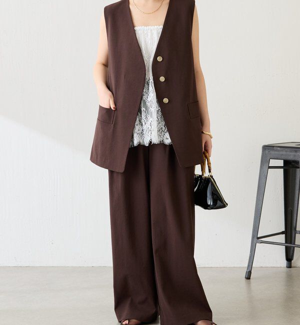  「【プラスワンアイテム】レースレイヤードミニスカート」|その他|