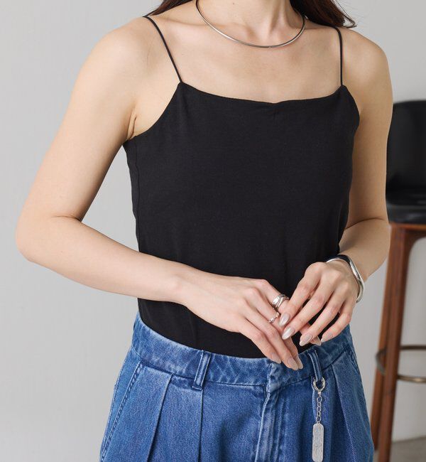  「カップ付きキャミソール」|Tシャツ・カットソー|