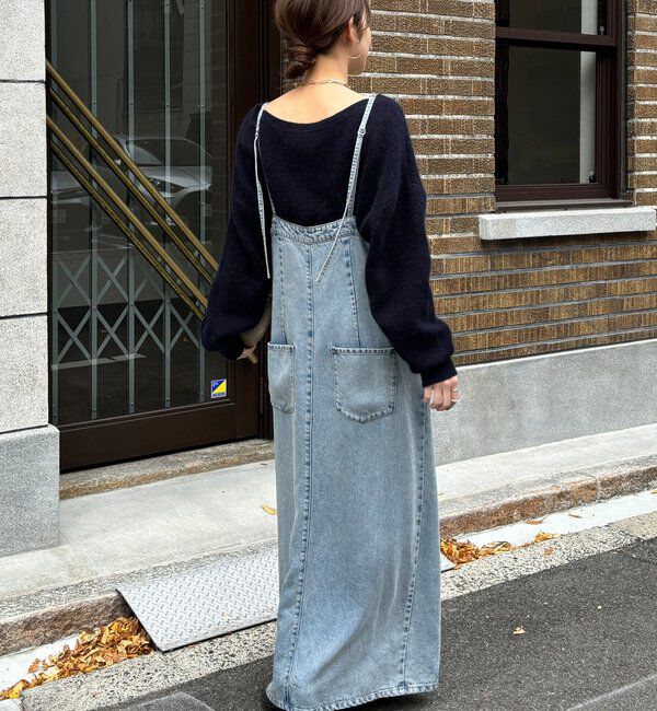  「リヨセルデニムジャンスカ」|ワンピース|