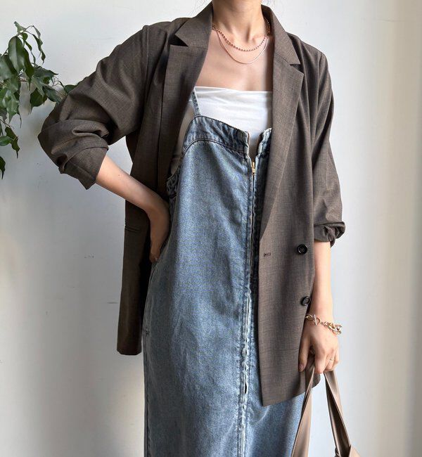  「リヨセルデニムジャンスカ」|ワンピース|