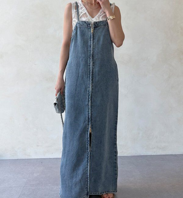  「リヨセルデニムジャンスカ」|ワンピース|