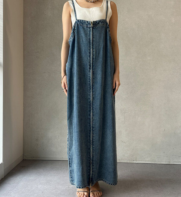  「リヨセルデニムジャンスカ」|ワンピース|