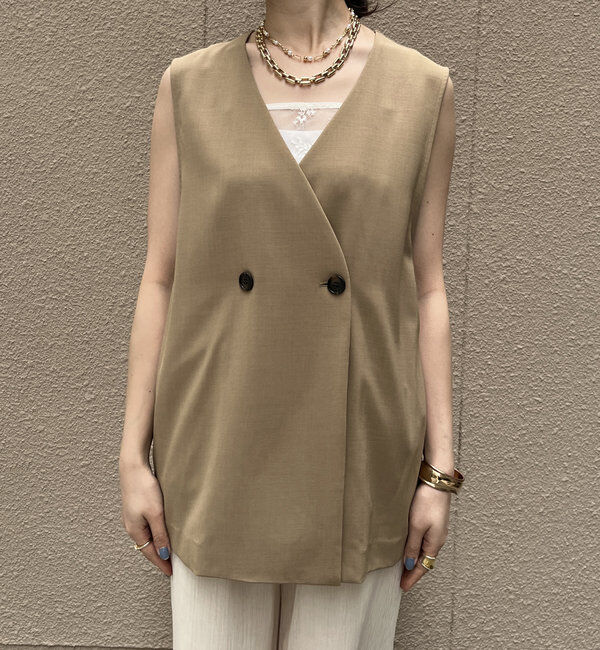  「【WEB限定】接触冷感ベスト」|ベスト・ジレ|