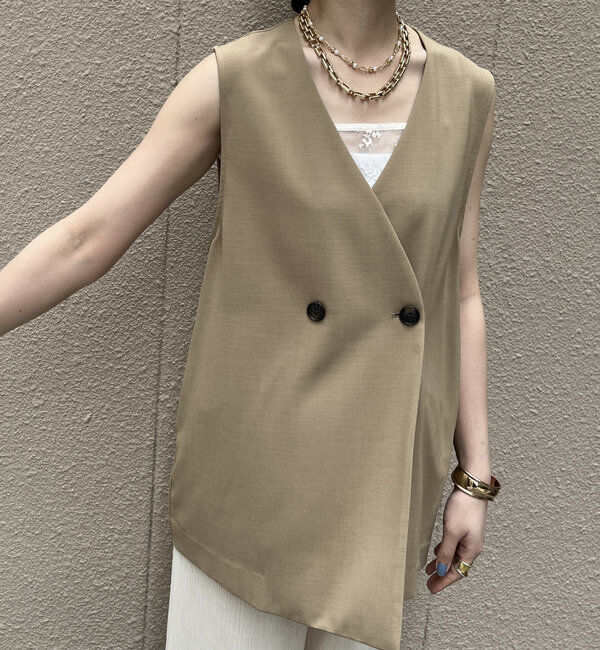  「【WEB限定】接触冷感ベスト」|ベスト・ジレ|