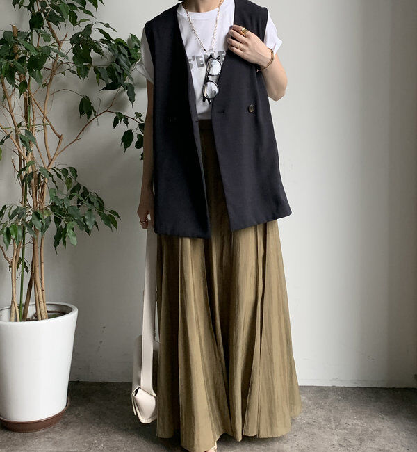  「【WEB限定】接触冷感ベスト」|ベスト・ジレ|