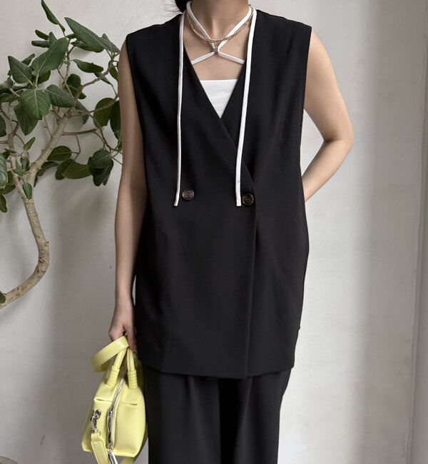  「【WEB限定】接触冷感ベスト」|ベスト・ジレ|