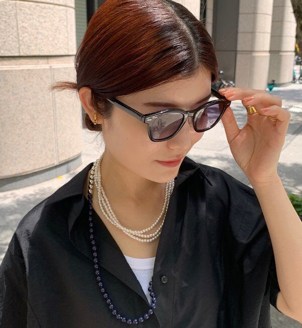  「調光/ブルーライトカットサングラス」|サングラス|ブラック