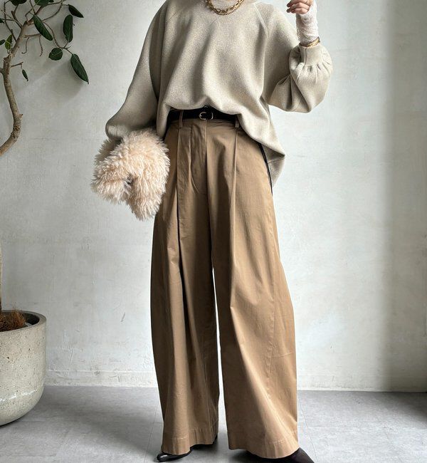  「ラメニットプルオーバー」|ニット・セーター|