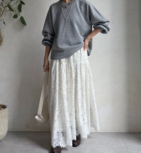  「ラメニットプルオーバー」|ニット・セーター|