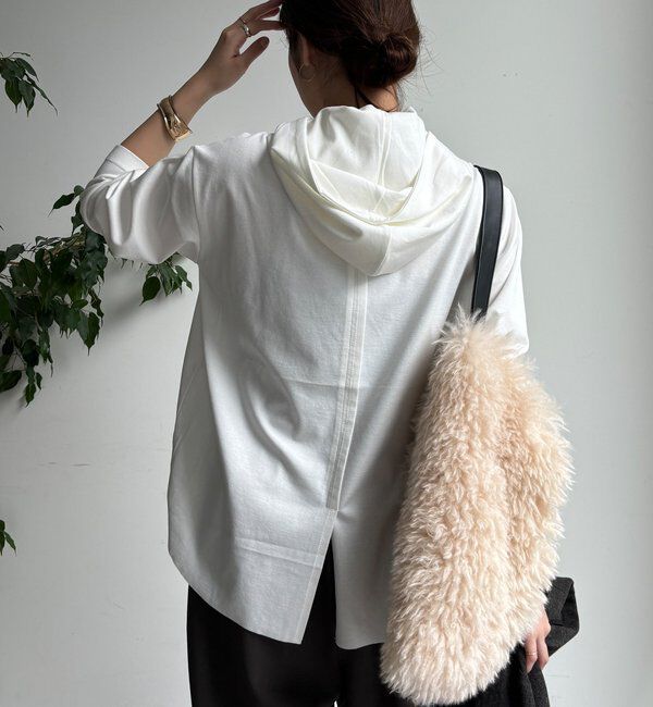  「裾切替フーディー」|Tシャツ・カットソー|