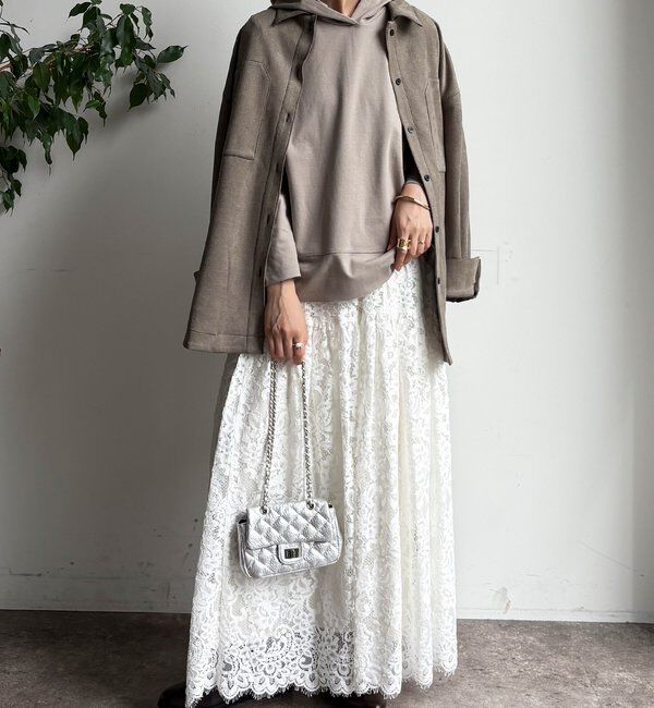  「裾切替フーディー」|Tシャツ・カットソー|