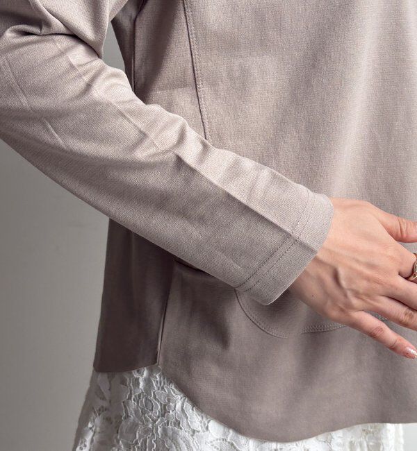  「裾切替フーディー」|Tシャツ・カットソー|