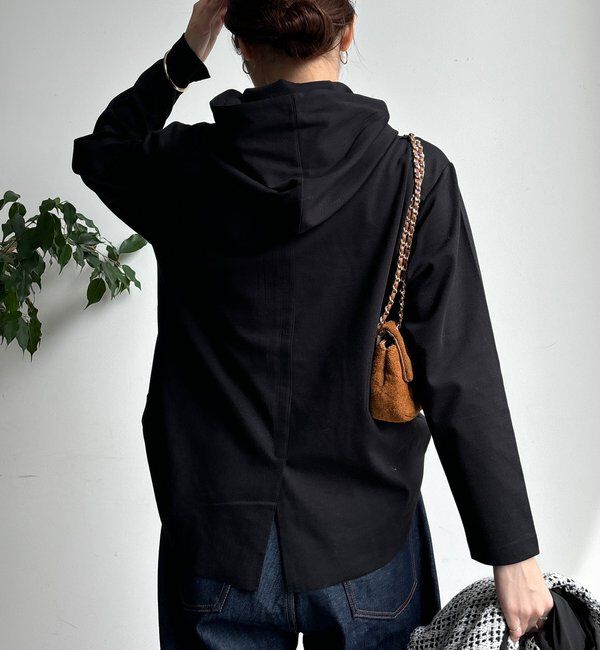  「裾切替フーディー」|Tシャツ・カットソー|