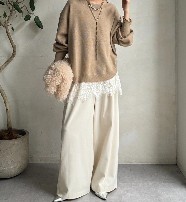  「レースキャミチュニック」|シャツ・ブラウス|