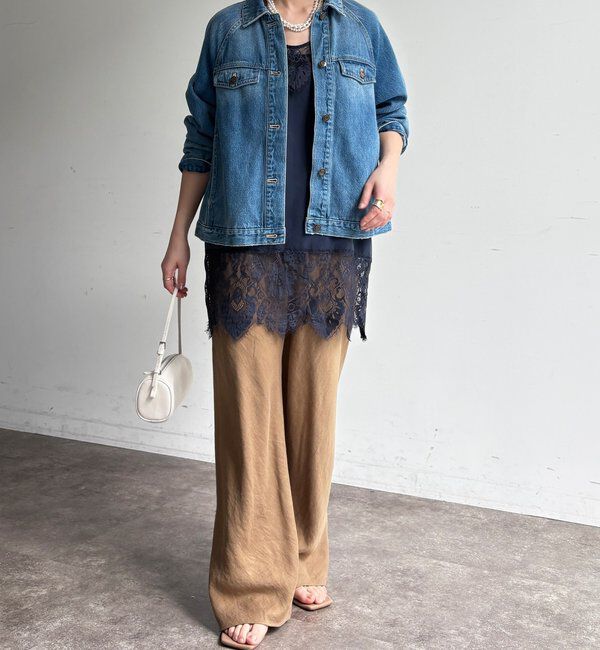  「レースキャミチュニック」|シャツ・ブラウス|