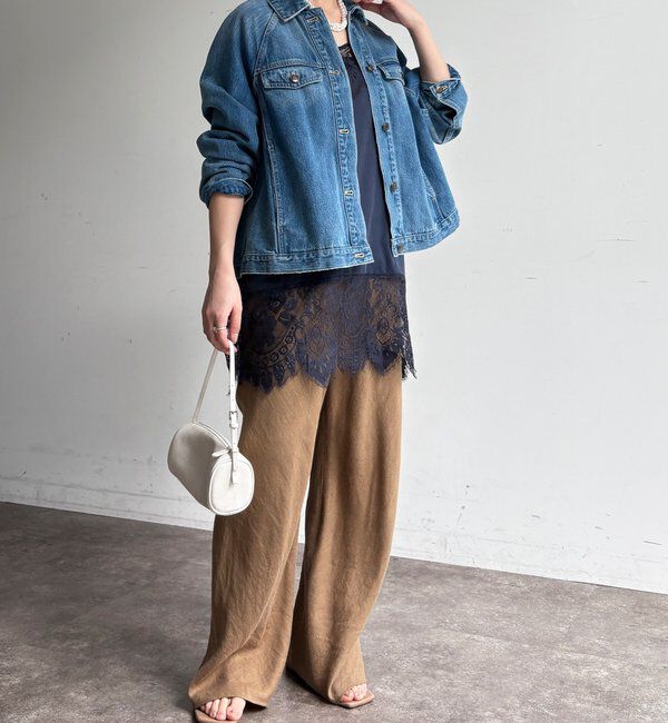  「レースキャミチュニック」|シャツ・ブラウス|