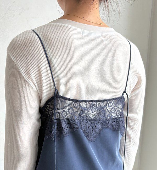  「レースキャミチュニック」|シャツ・ブラウス|