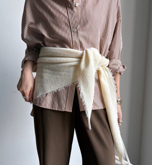  「ウール三角ストール」|マフラー|