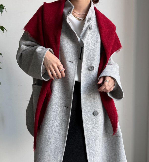  「ウール三角ストール」|マフラー|