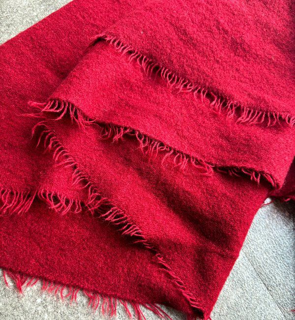  「ウール三角ストール」|マフラー|