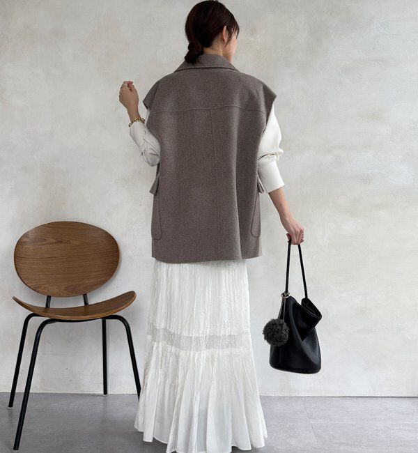  「BIGシルエットジャケットベスト」|ベスト・ジレ|