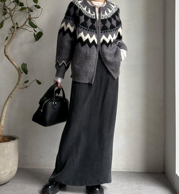  「サテンストレートスカート」|スカート|