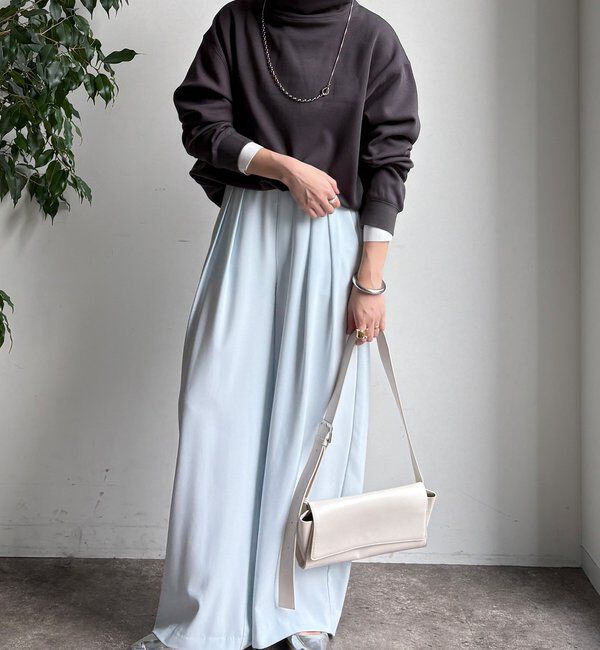  「裏起毛ハイネックプルオーバー」|Tシャツ・カットソー|